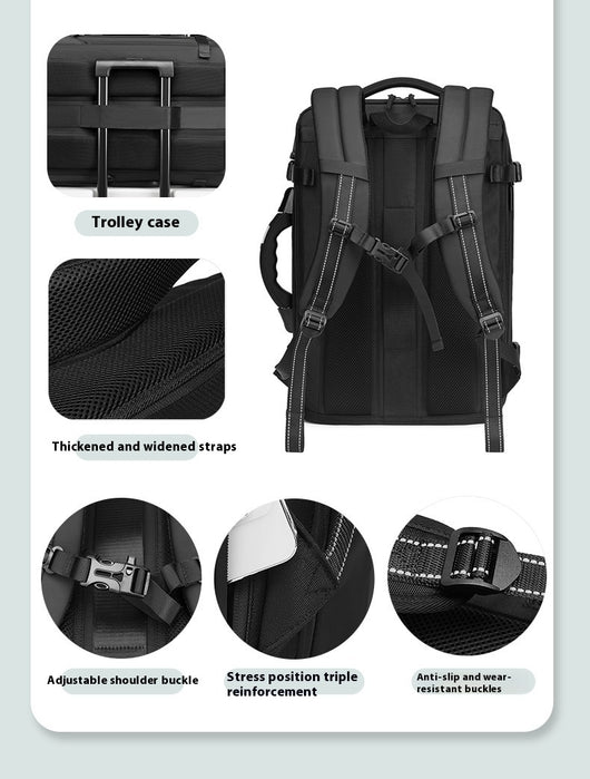 Mochila de Viaje Compresible con Báscula Integrada, Antirrobo Oxford - Image 16