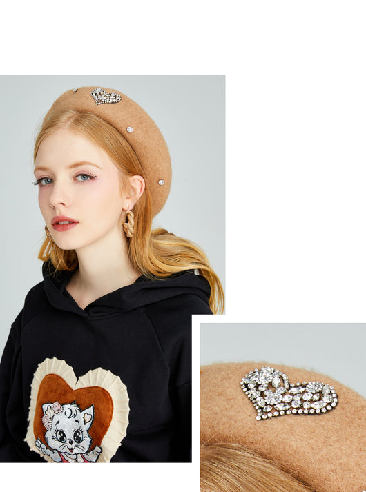 Boina Francesa con Strass Reductor de Edad - Efecto Lifting Instantáneo - Image 11