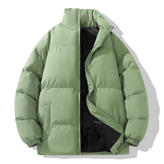 Chaqueta Acolchada de Algodón para Hombre Talla Grande - Image 8