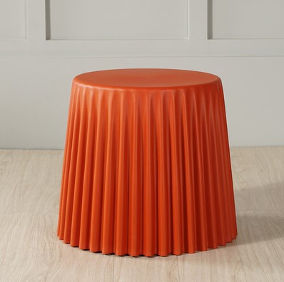 Taburete Multiusos con Almacenamiento - Mesa Auxiliar de Plástico Resistente