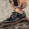 Zapatos de Cuero Casual Estilo Británico - Versátiles y Elegantes