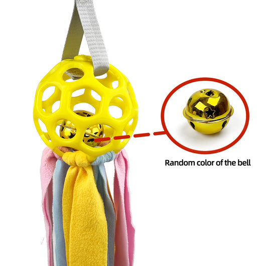 Pelota Interactiva Hueca con Sonido para Perros y Gatos - Juguete Educativo con Campana - Image 7