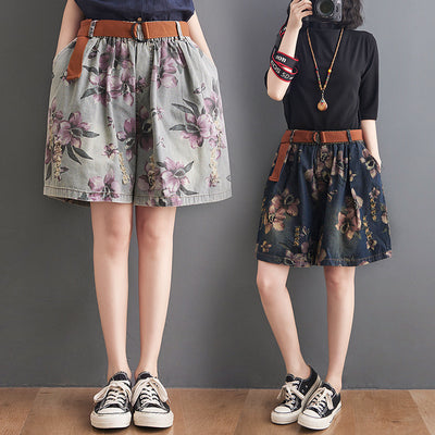 Shorts Anchos de Pierna Estampado para Mujer - Comodidad y Estilo - Image 7