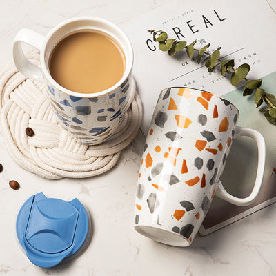 Taza Térmica de Gran Capacidad con Tapa Hermética