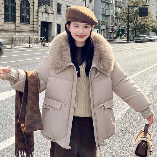 Chaqueta Puffer Estilo Coreano con Solapas Sueltas - Image 16