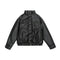 Chaqueta Retro Americana de Cuero y Pelaje