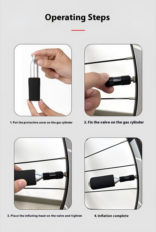 Inflador Portátil de Bicicleta con Carga Rápida - Image 11