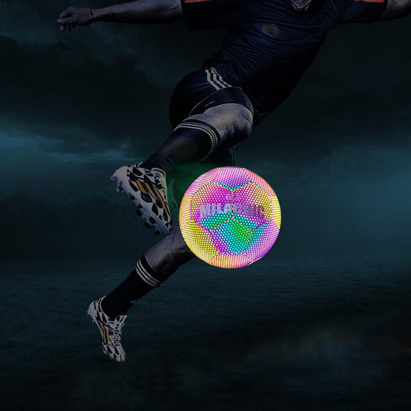 Balón de Fútbol Reflectante Números 4 y 5
