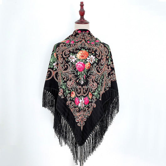 Pañuelo Étnico Oversized de Algodón Premium - Image 31