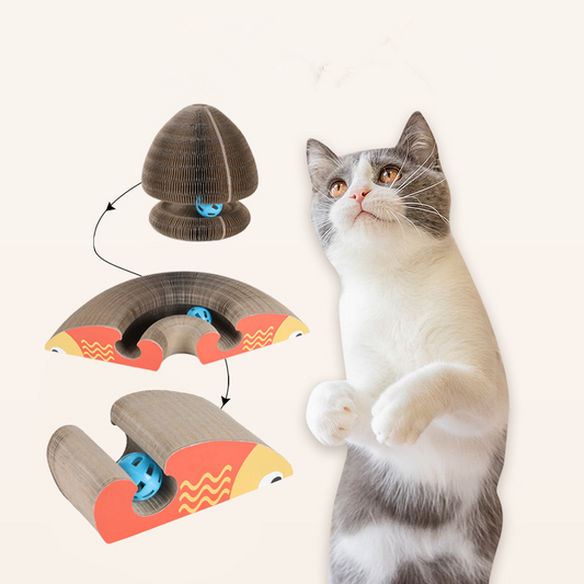 Rascador Acordeón Musical para Gatos