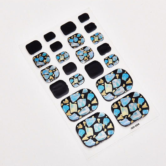Adhesivos de Diseño para Uñas de Pies - Image 5