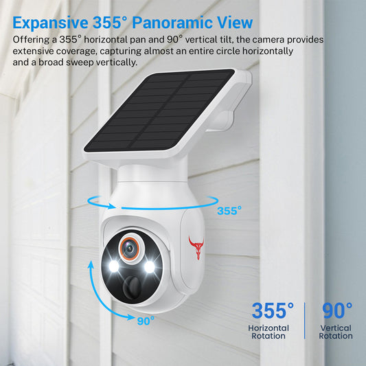 Cámara de Vigilancia 360° Inteligente con Control Remoto desde tu Celular - Image 2