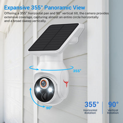 Cámara de Vigilancia 360° Inteligente con Control Remoto desde tu Celular - Image 2