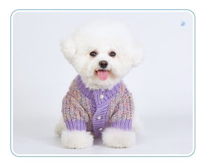Cardigan Suéter Suave para Perros - Diseño Acogedor Bean - Image 10
