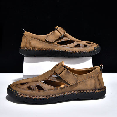 Sandalias Cerradas Tejidas a Mano para Hombre - Transpirables y Cómodas - Image 18