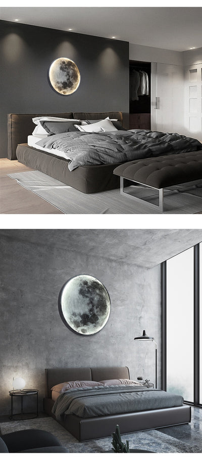 Lámpara Decorativa de Pared Luna para Dormitorio y Sala - Image 20