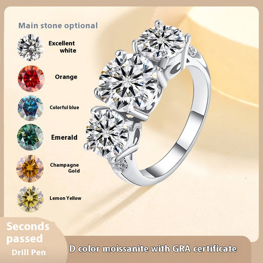 Anillo de Moissanita Sense Avanzado - Joya Elegante - Image 2