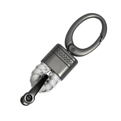 Llavero de Coche Trenzado en Metal - Diseño Moderno y Resistente - Image 6