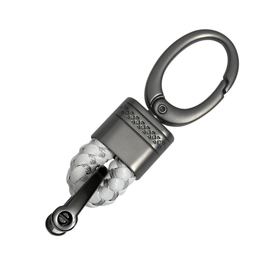 Llavero de Coche Trenzado en Metal - Diseño Moderno y Resistente - Image 6