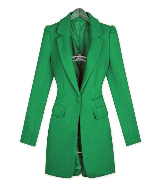 Abrigo de Lana Británico Slim Fit Otoño Invierno - Image 10