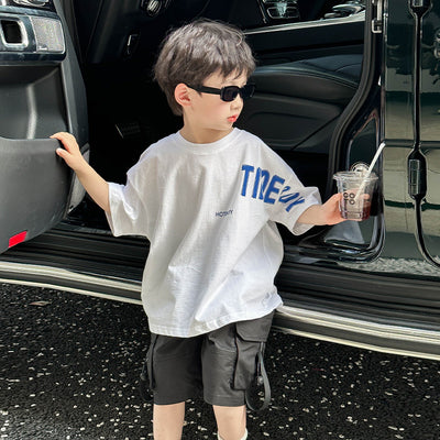 Playera Suelta de Verano para Niño