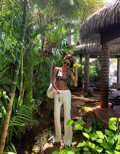 Pantalones Blancos Ajustados Largos para Mujer - Image 12