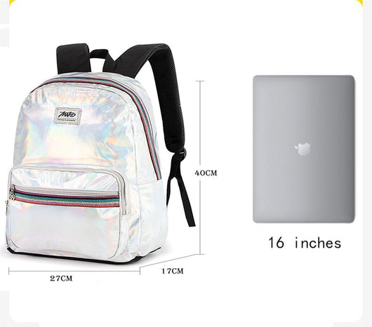 Mochilas Escolares Láser para Niñas con Diseño de Hombros Ergonómicos - Image 8