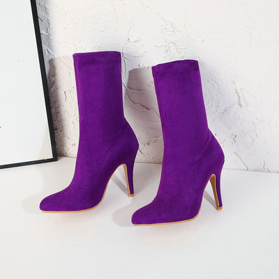 Botas Calcetín con Tacón Alto - Image 20