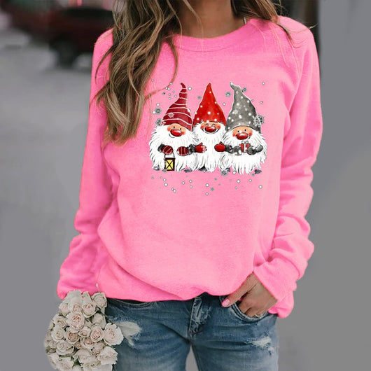 Sudadera de Cuello Redondo con Estampado Gráfico de Manga Larga - Image 4