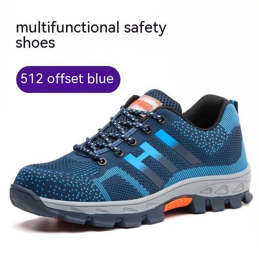 Zapatos de Seguridad Laboral Ligeros y Transpirables con Protección Antiaplastamiento - Image 4
