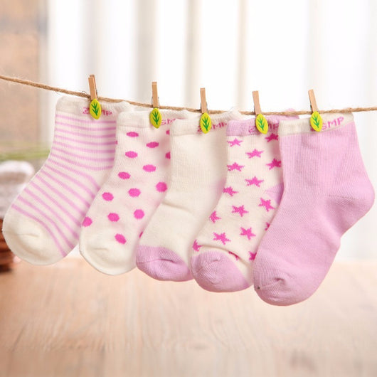 Calcetines de Bebé de Algodón Transpirable y Absorbentes de Sudor - Image 12