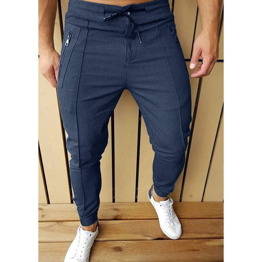 Pantalones Casuales con Cintura Ajustable y Pliegues Elegantes - Image 7