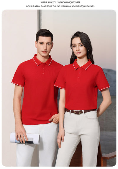 Polo Antibacterial Sensible al Frío con Solapa - Image 36