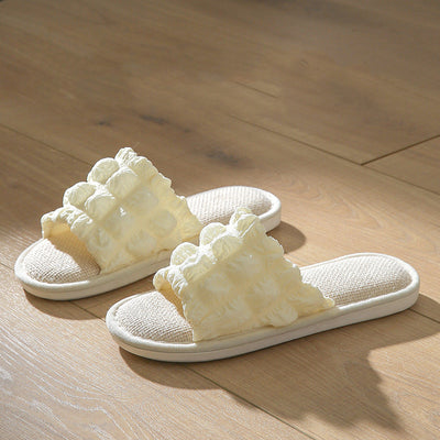 Pantuflas de Lino para Mujer - Cómodas, Transpirables y Antideslizantes - Image 10