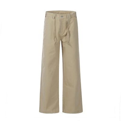 Pantalones Bootcut Anchos de Talle Alto en Colores Sólidos - Image 9