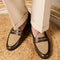 Mocasines Elegantes Estilo Británico Champagne