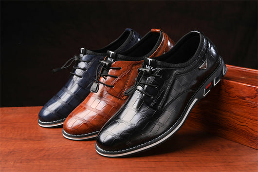 Mocasines de Cuero para Hombre - Zapatos Casuales Versátiles - Image 8