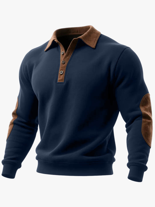 Sudadera Tipo Hoodie con Cierre de Medio Zip y Estampado 3D Étnico para Hombre - Image 9