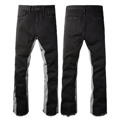 Jeans Retro de Contraste para Hombre - Image 3