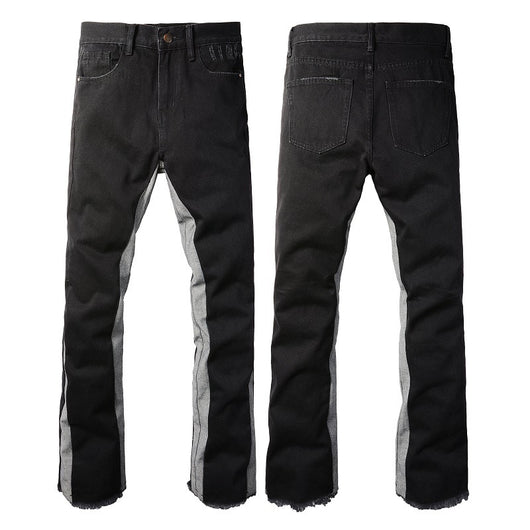 Jeans Retro de Contraste para Hombre - Image 3
