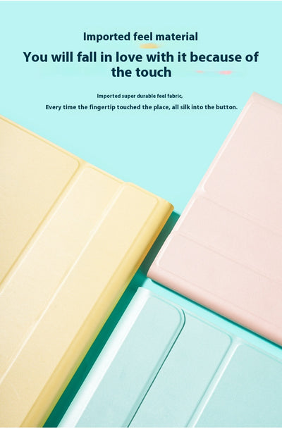 Funda Magnética de Cuero para Teclado con Ranura para Lápiz - Image 37