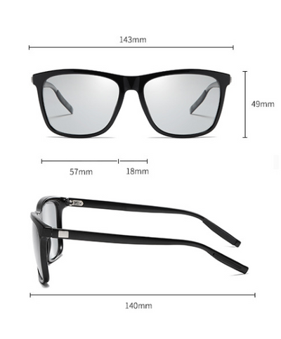 Gafas de Sol Polarizadas Fotocromáticas con Visión Nocturna para Hombre - Image 9