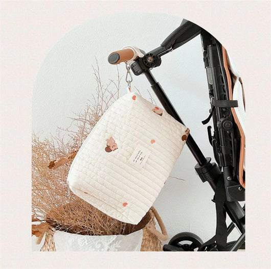 Bolsa Organizadora para Carrito de Bebé Chrysanthemum Cotton - Image 9