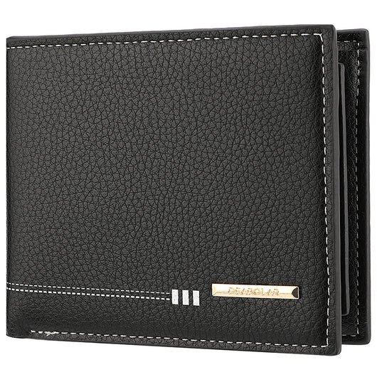 Billetera Retro para Hombre con Múltiples Compartimentos de Tarjetas - Image 8
