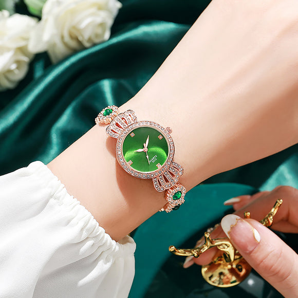 Reloj de Pulsera Crown Fashion Cuarzo para Mujer