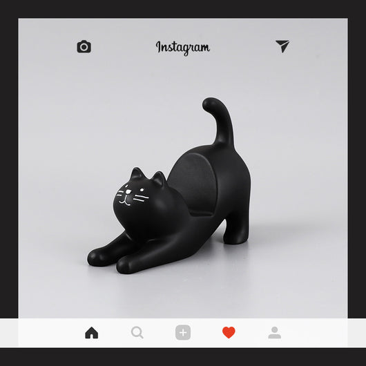 Soporte para TV con Diseño de Gato Estirándose - Image 11
