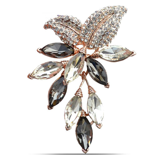 Broche de Cristal Austriaco Brillante con Diamantes Completos - Image 6