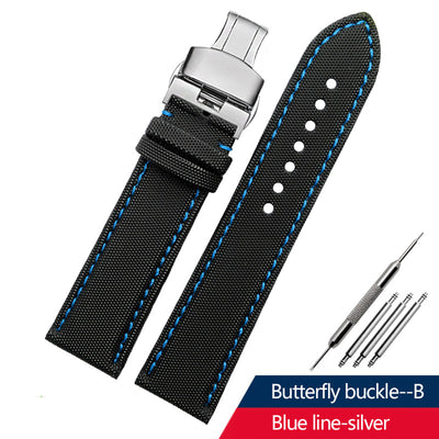 Correa de Reloj Nylon Canvas Tiansuo Haixing para Hombre - Image 19