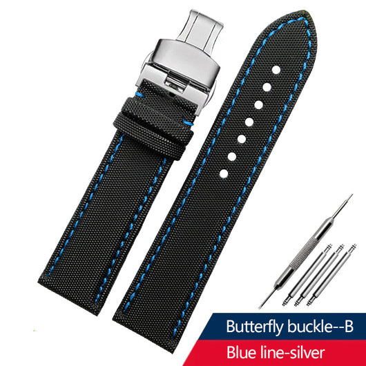 Correa de Reloj Nylon Canvas Tiansuo Haixing para Hombre - Image 19