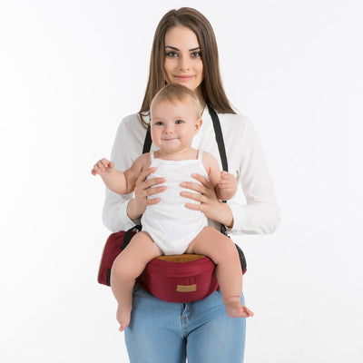 Mochila Portabebé Multifuncional con Asiento Lumbar - Image 9